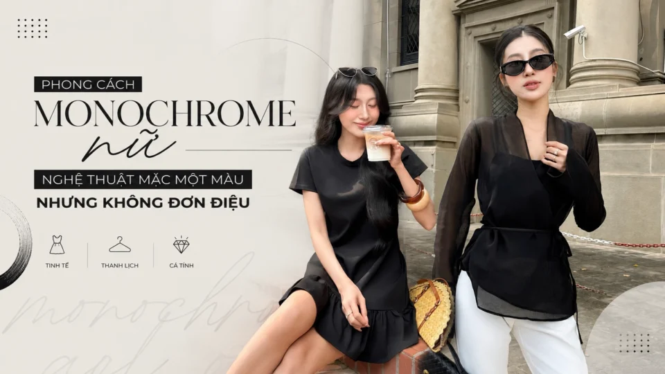 phong cách monochrome nữ Lust