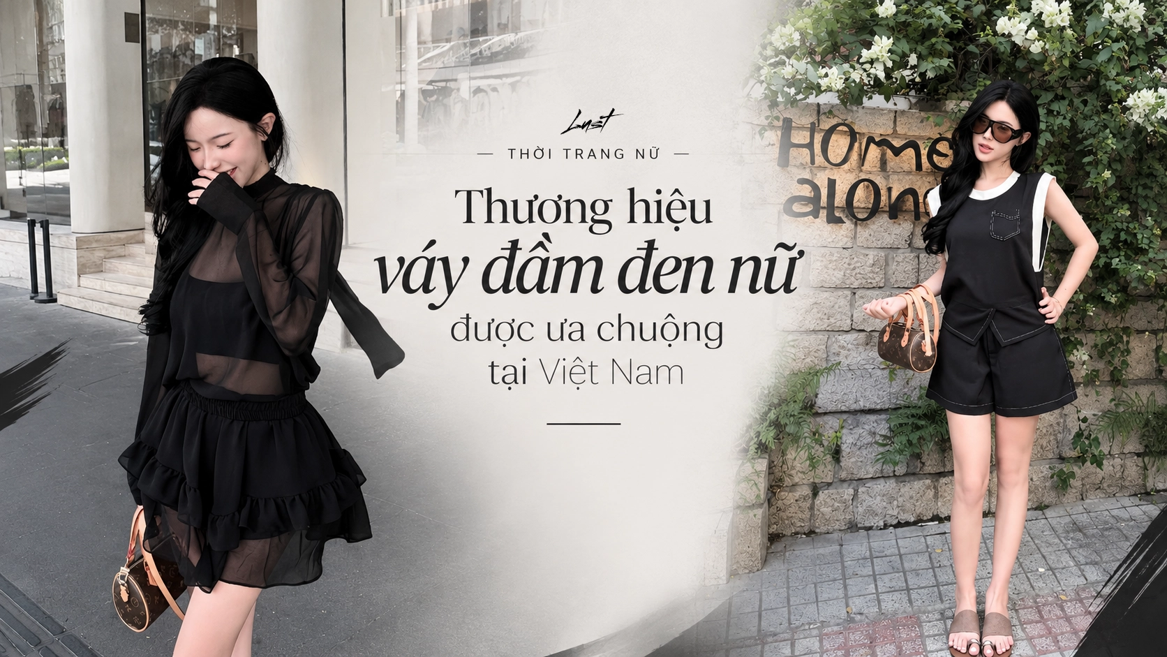 Thương hiệu váy đầm đen nữ tại Việt Nam